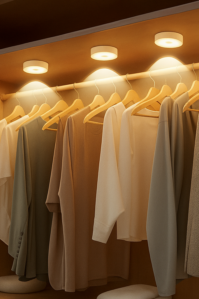 Okrągła Lampa LED czujnik ruchu , ściemnianie , dotyk