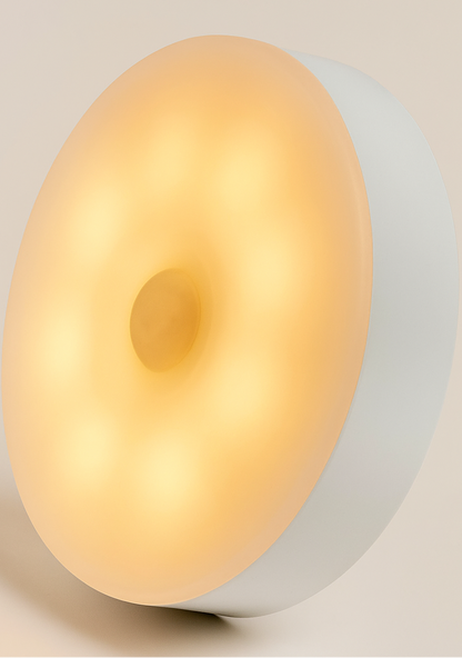 Okrągła Lampa LED czujnik ruchu , ściemnianie , dotyk