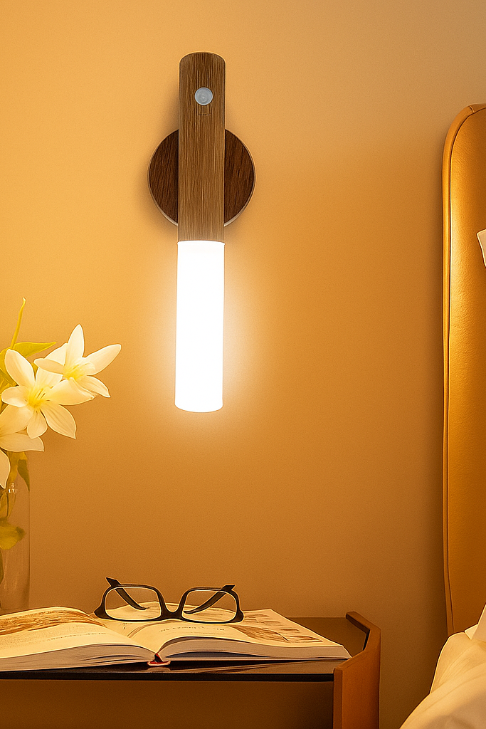 ✨ Światełko+™ – Magnetyczna Lampka Premium z Bazą Dokującą i Delikatnym Światłem LED