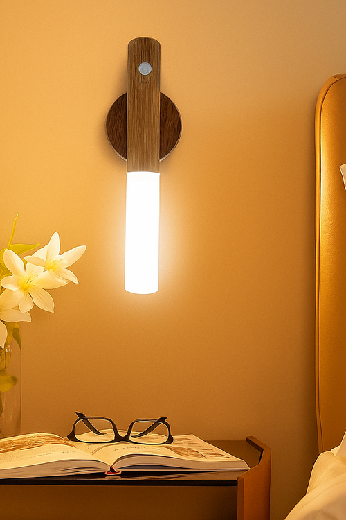 ✨ Światełko+™ – Magnetyczna Lampka Premium z Bazą Dokującą i Delikatnym Światłem LED