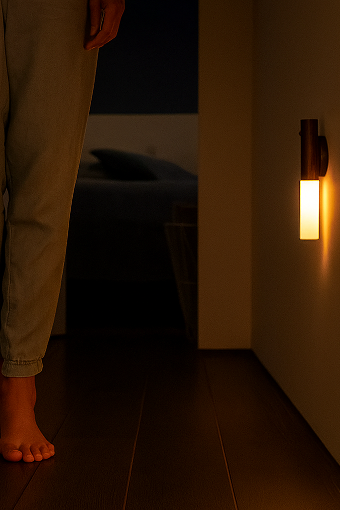 ✨ Światełko+™ – Magnetyczna Lampka Premium z Bazą Dokującą i Delikatnym Światłem LED