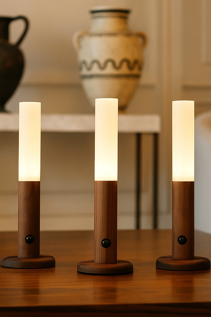 ✨ Światełko+™ – Magnetyczna Lampka Premium z Bazą Dokującą i Delikatnym Światłem LED